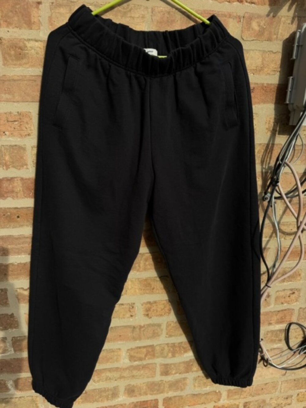 Aerie black jogger women size S, comfort, comfy athletic